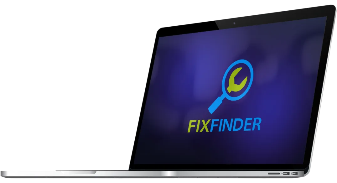 FixFinder on laptop